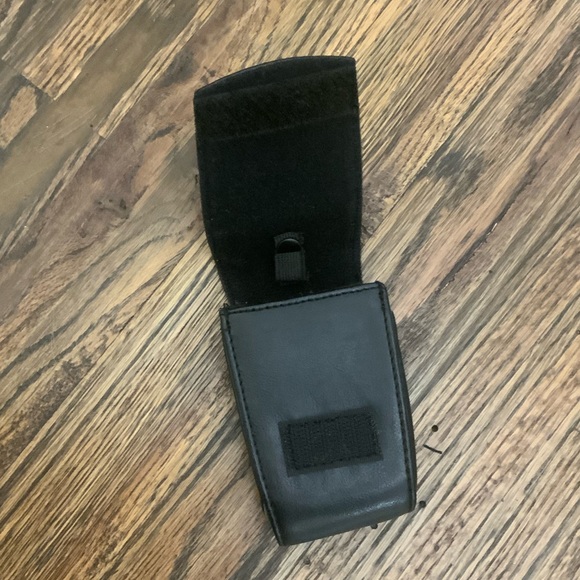 🆕Black Leather Logitech phone clip case pouch - Picture 2 of 2